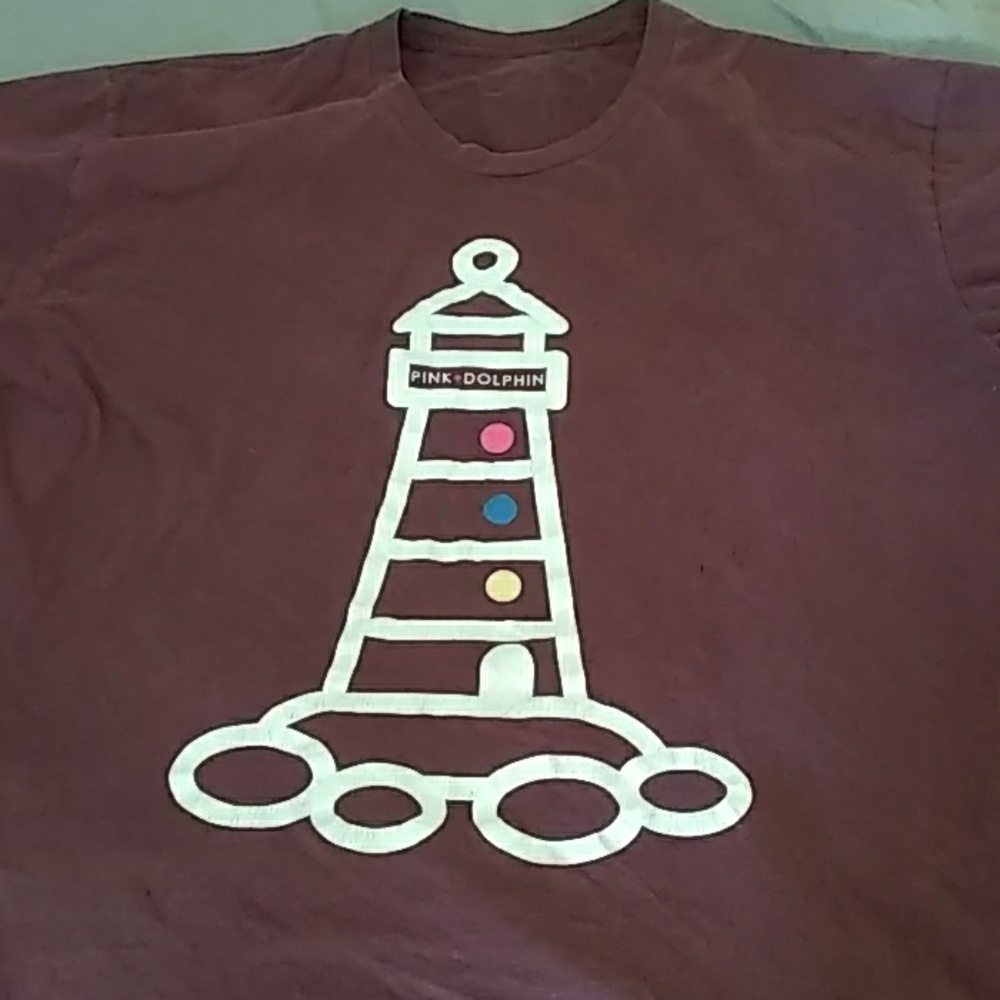 Pink dolphin tee